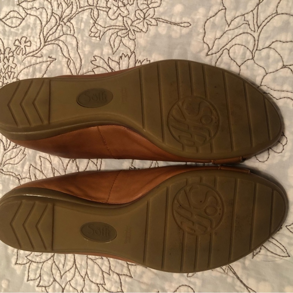 Stylish Tan Flats Women Shoes - Picture 6 of 7